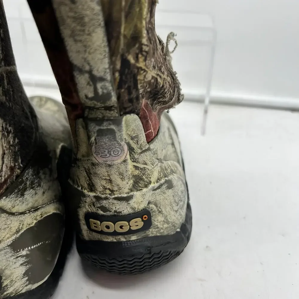 Bogs Boots Kids Youth 13 Classic Camo Winter Snow **